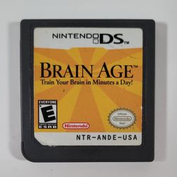 Brain Age: Train Your Brain in Minutes a Day (Nintendo DS, 2006)