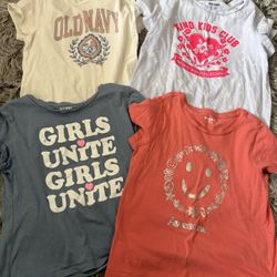 4 Old Navy Girl Shirts