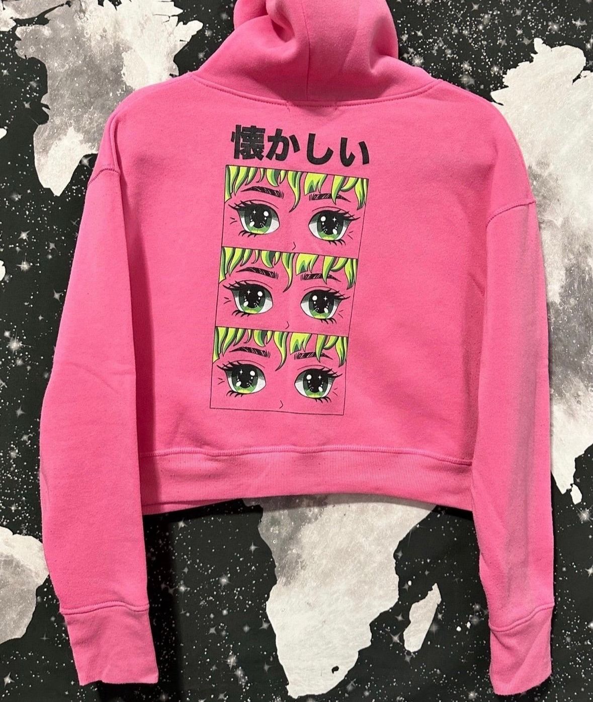 Birch and Stone Kawaii Crop Hoodie