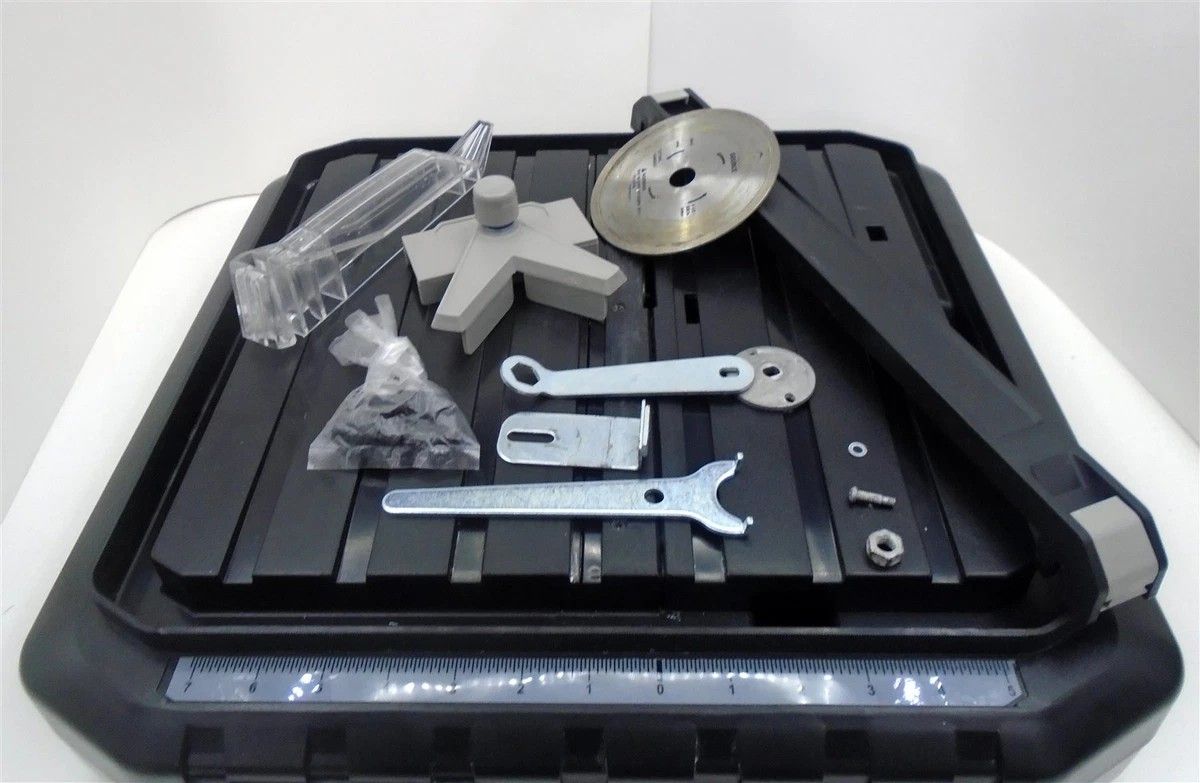 Project Source 4.5in Blade Corded Wet Tile Saw 14.1in x 13in