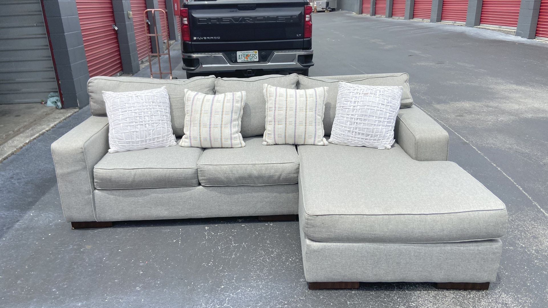 Grey Sectional Couch