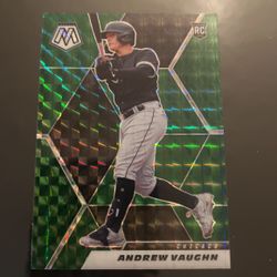 2021 Panini Mosaic Chicago White Sox Baseball #283 Andrew Vaughn Rookie Card 