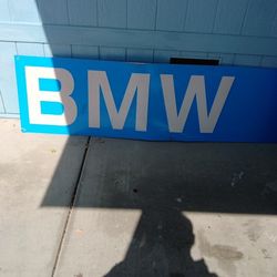 BMW Dealership logo signs 
