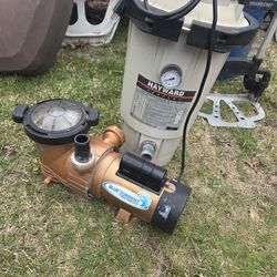 Ec40 New Filter And Blue Torent Quiet 1.5 Pump