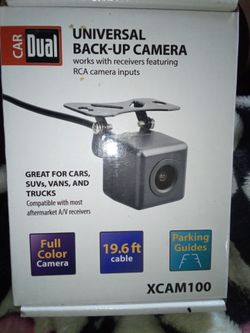Dual XCAM100 Universal Back-Up Camera