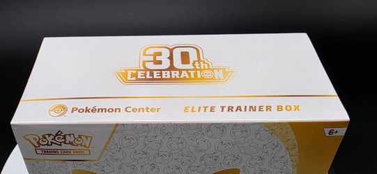 Title: Pokémon TCG: 30th Celebration Pokémon Center Elite Trainer Box – Sealed