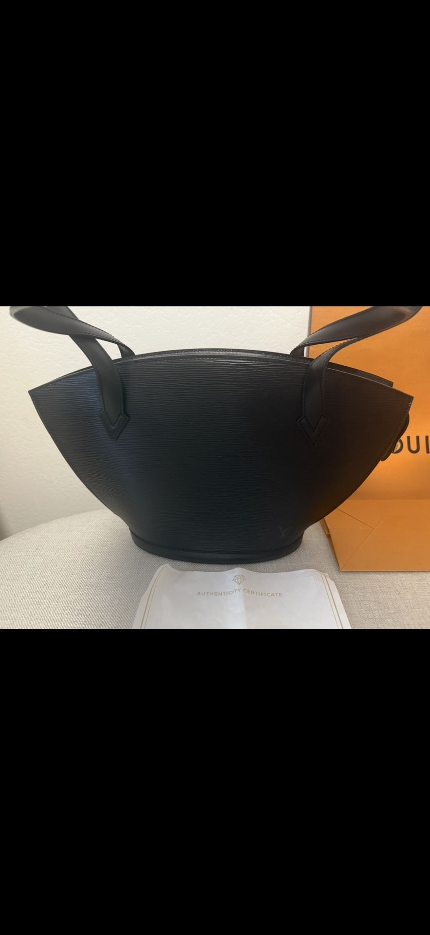 LOUIS VUITTON Epi Saint Jacques PM Long Straps