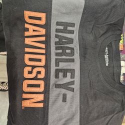 New Long Sleeve Harley Shirt Size Medium