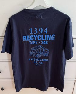 NWT Levi’s LSC Skateboarding Collection navy blue graphic t-shirt, size L