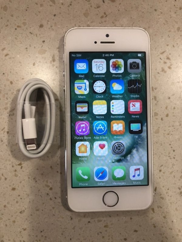 iPhone 5s 16g factory unlock like new