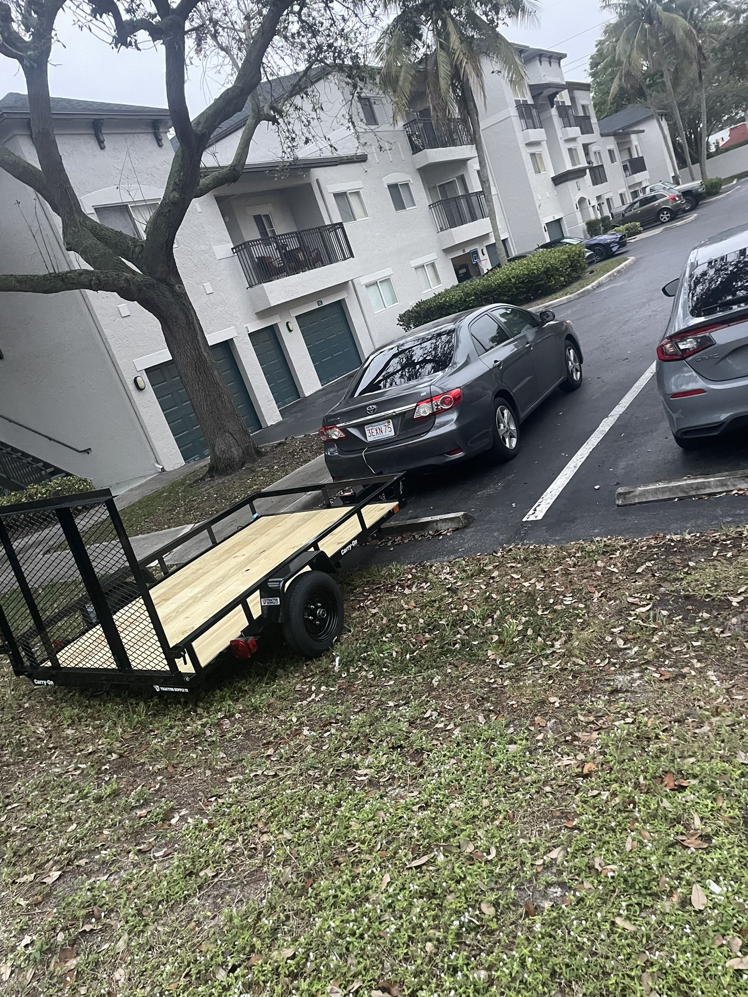 Trailer Carry On 5x8 Wood Floor