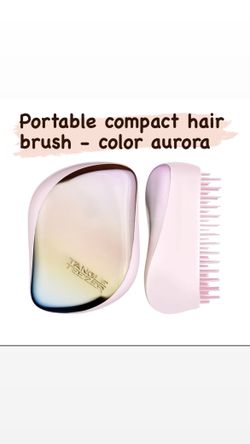 Comb, Tangle Teezer Compact Hair Brush, Pink