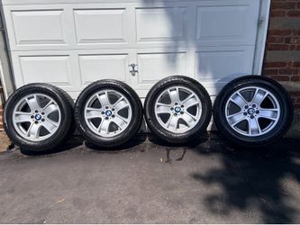 18” BMW X5 OEM wheels & tires!