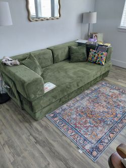 Convertible Futon Sofa Bed (barely used)