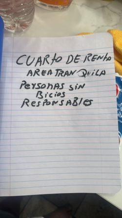 serenta cuarto 700 por mes biles incluidos
