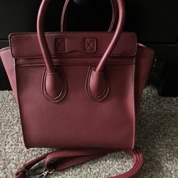 Burgundy Women’s Handbag