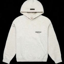 light oat essential hoodie