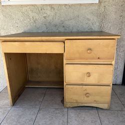 Wooden desk