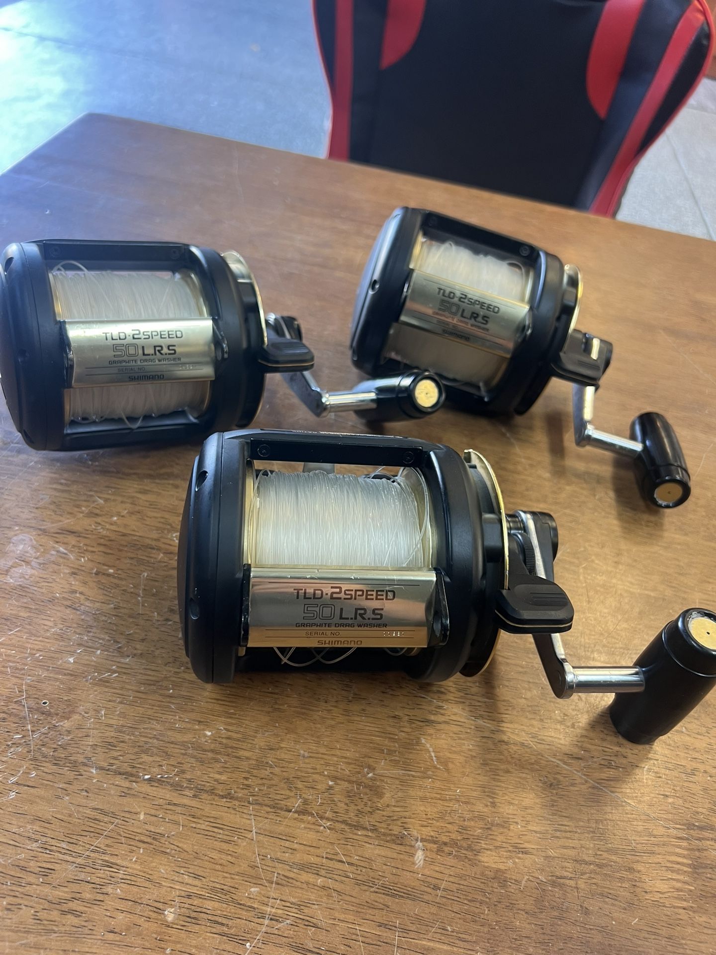 Shimano TLD 50 LRS , 2 Speed Fishing Reels