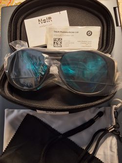 LG1 THOR Labs Operator Eyewear Safety Glasses NoIR Aqua Blue NEW