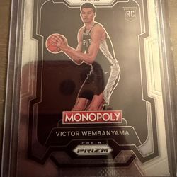 2023 PANINI PRIZM MONOPOLY #81 VICTOR WEMBANYAMA RC
