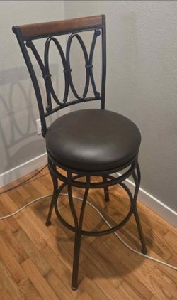 2 swivel bar stools