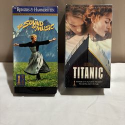 VHS — $5 or 2 for $8