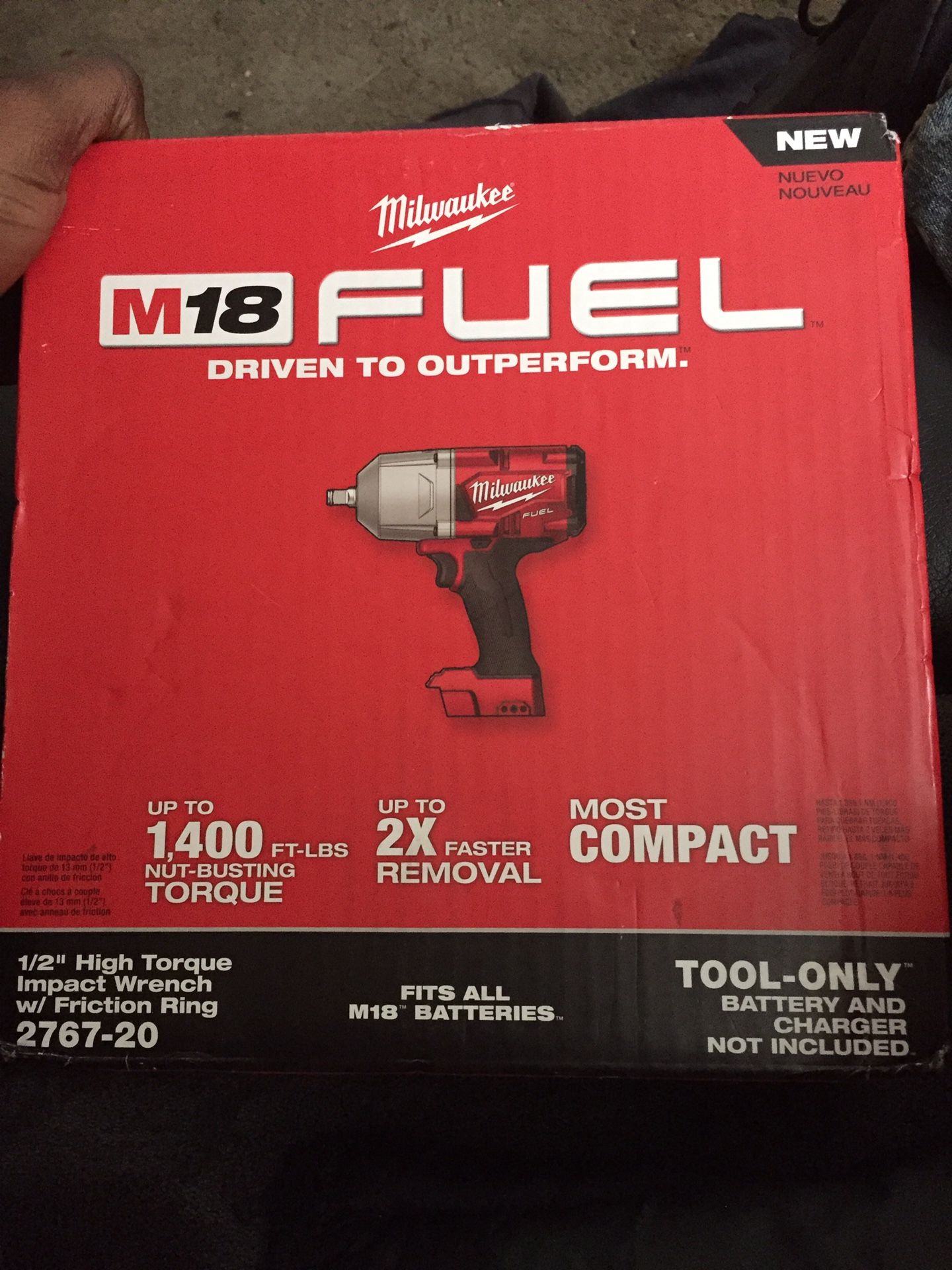 Milwaukee m18 fuel drill