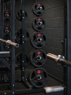 New Olympic Rubber Plates Weights  Add Olympic Bar Olympic Barbell