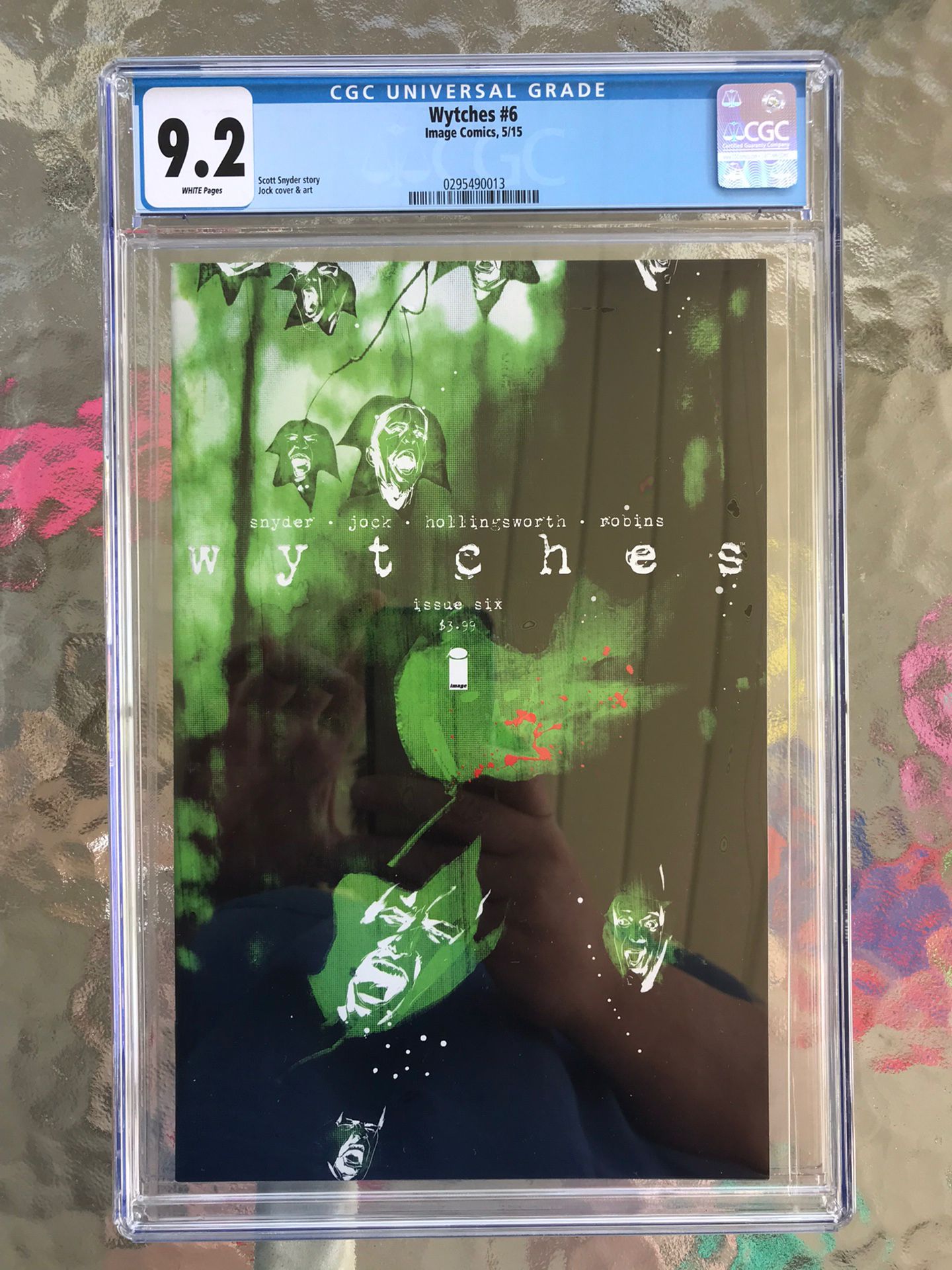 Wytches #6 CGC 9.2 — White Pages! (2015) Scott Snyder And Jock