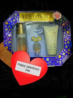 Elizabeth Taylor white diamond gift Set