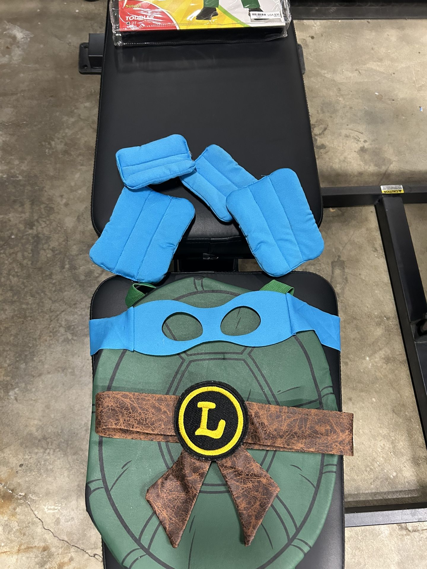 Ninja Turtle (Leonardo) Costume (2T)