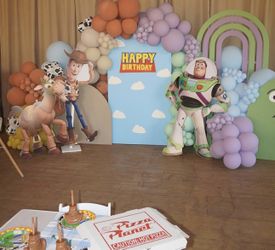 Toy Story Balloon Backdrop