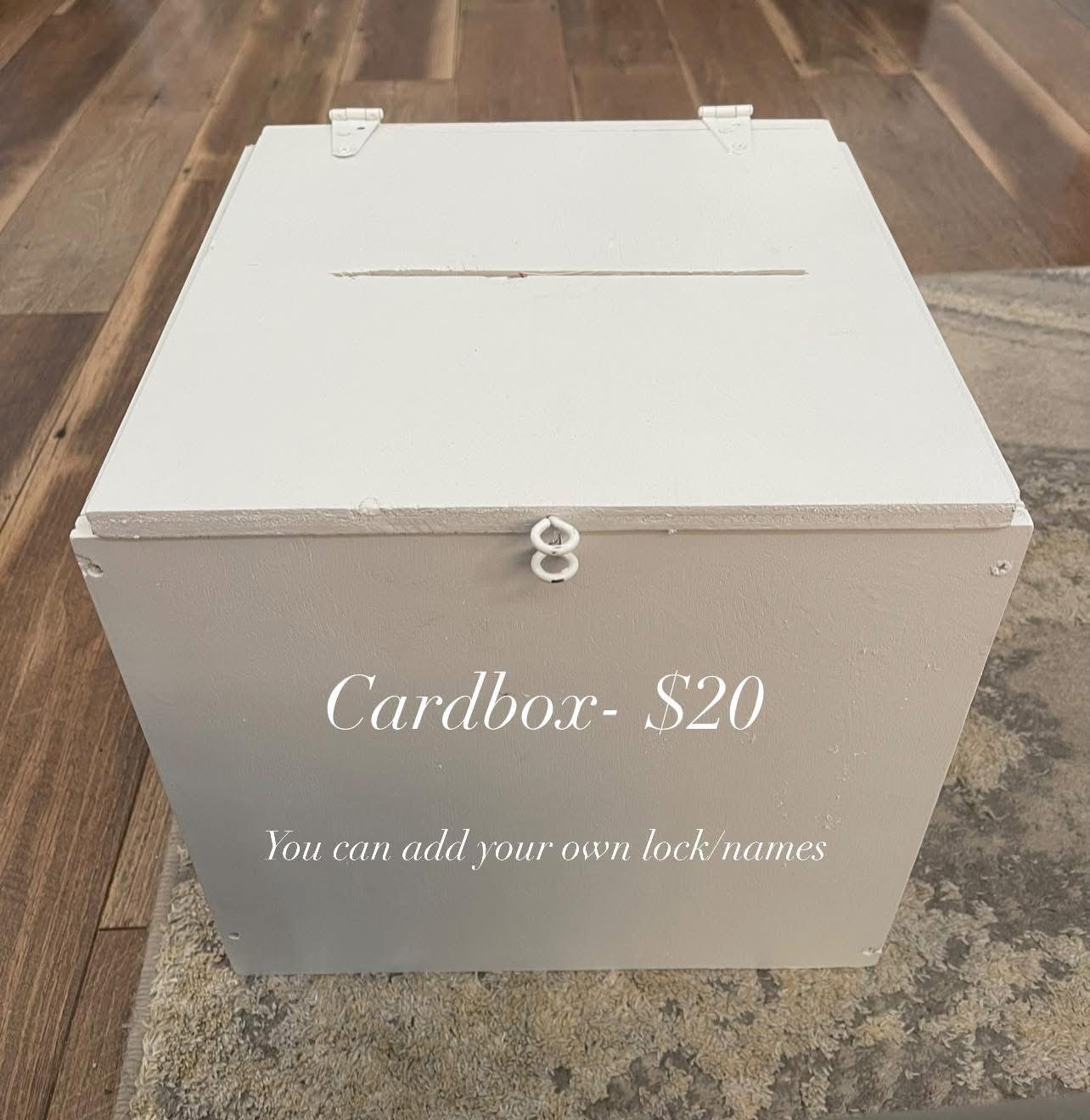 Cardbox For Wedding!