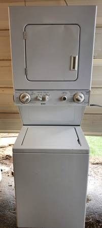 APARTMENT SIZE KENMORE STACKABLE UNIT WASHER AND ELECTRIC DRYER, 4 MONTHS WARRANTY, FREE DELIVERY AND INSTALLATION