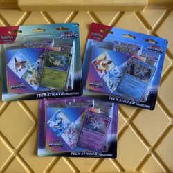 Pokemon TCG Prismatic Evolutions Sticker Tech