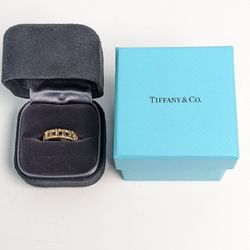 Tiff & Co. 18k Rose Gold T True Ring 