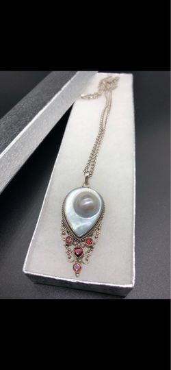Vintage rare 925 silver necklace, 22.1 grams, chain size: 20 inches, Great Condition