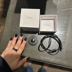 Oura Ring silver Size 9 Gen 2