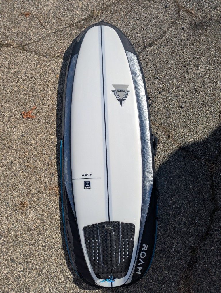 5'7 Firewire Tomo Revo Surfboard 