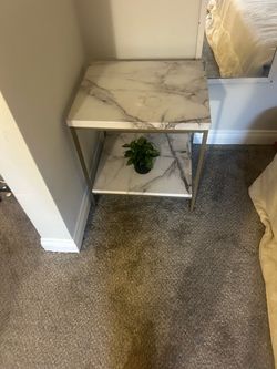 Marble side table