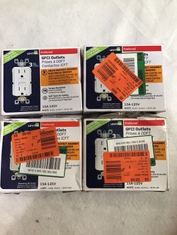 Outlets- New but But Open Box -11 OUTLETS TOTAL(1 OUTLET MISSING)