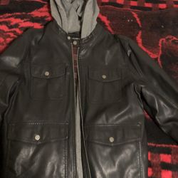 Leather Guess Jacket 