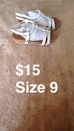 Girls Lands' End Sandals (NEW)