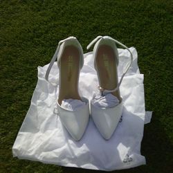 White Stiletto Heels