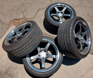 Advan GT Beyond machined hyper black19x9.5 +45, 5x120 (Civic Type R FK8/FL5, Integra Type S DE5)