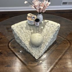 Contemporary Glass Table