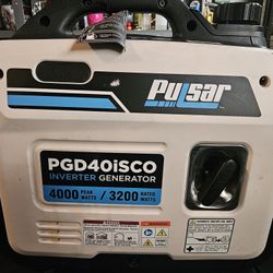 4,000 Watt Inverter Generator Quiet And Portable 