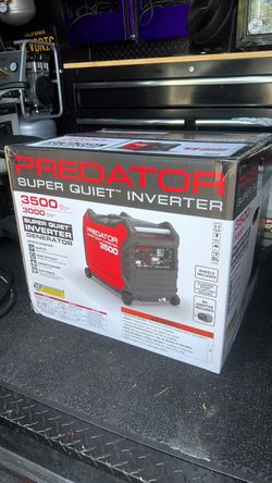 Predator 3500 Super Quiet Inverter Generator