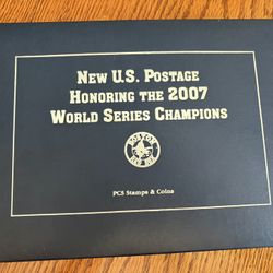 2007 Boston Red Sox World Series Champions Commemorative Stamp Album